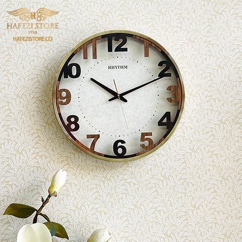 ساعت دیواری ریتم مدل CMG603NR18 - تصویر 3